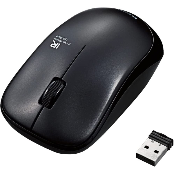 Mouse Elecom M-FIR08DRBK Black Mouse