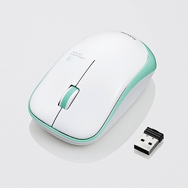 Mouse Elecom M-IR07DRGN Green Mouse