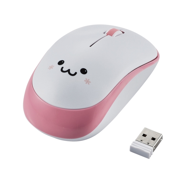 ELECOM M-IR07DRSPF1-G Pink Mouse