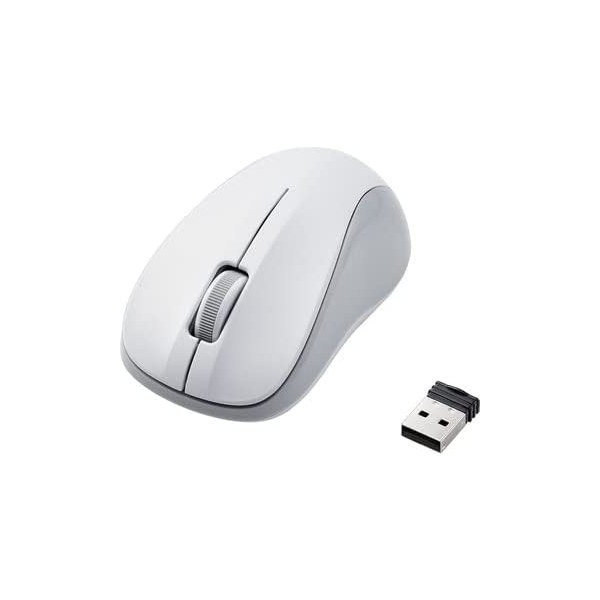 Mouse Elecom M-K5DRKWH/RS White Mouse