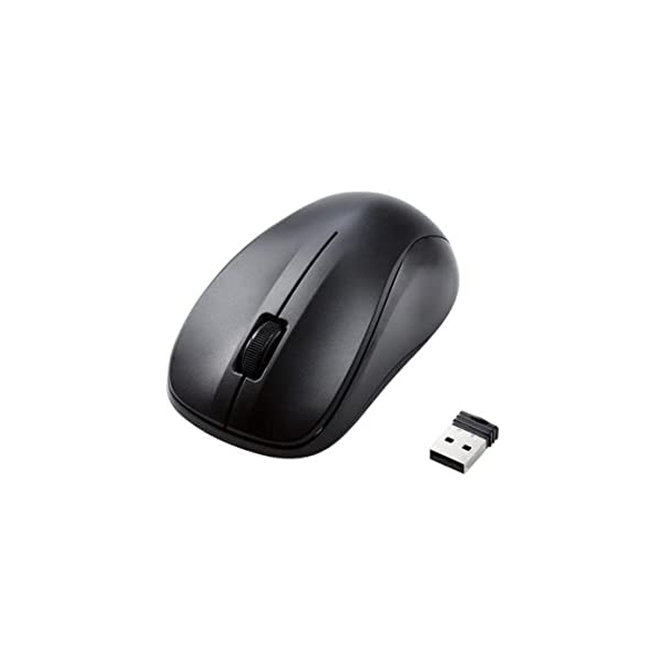 Mouse Elecom M-K6DRKBK/RS Black Mouse