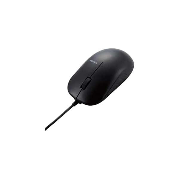 Mouse Elecom M-K7UBBK/RS Black Mouse