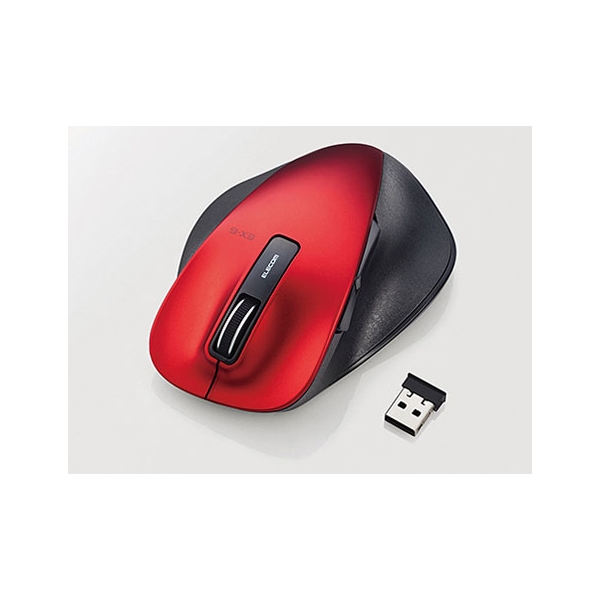 ELECOM M-XGL10DBXRD red Mouse