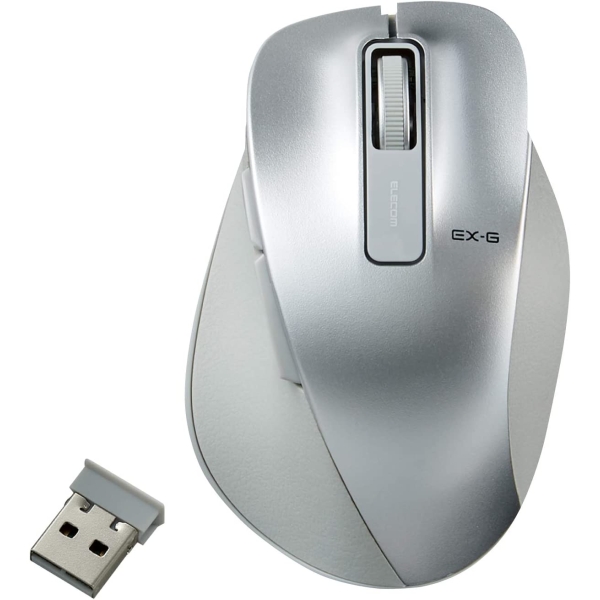 Mouse Elecom M-XGM10DBSV/EC Silver Mouse