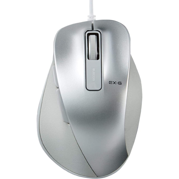 Mouse Elecom M-XGM10UBSV/EC Silver Mouse