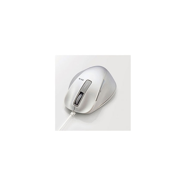 Mouse Elecom M-XGS10UBWH White Mouse