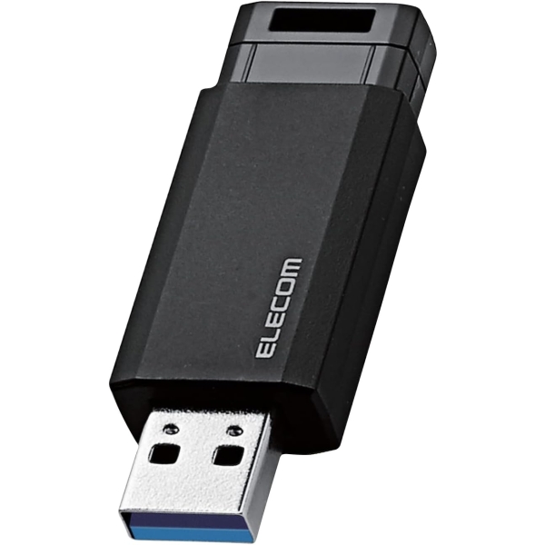 ELECOM MF-PKU3128GBK/E 128GB black USB Flash Drive