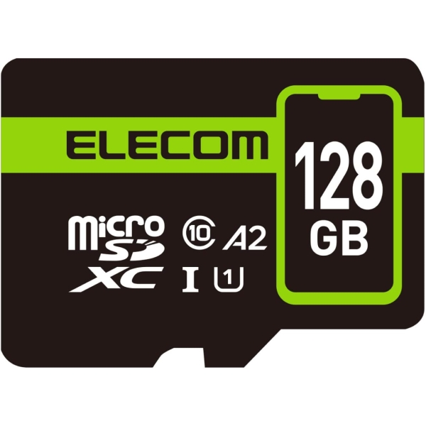 ELECOM MF-SP128GU11A2R 128GB SD Card