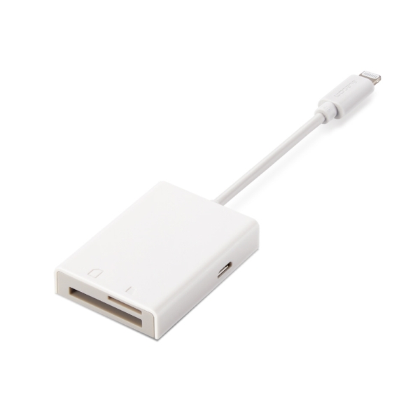 Card Reader Elecom MR-LC201WH Lightning/microUSB 28in1 White