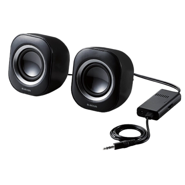 PC Speaker Elecom Elecom MS-P08ABK Black PC Speaker