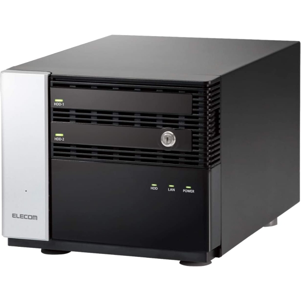 Network Attached Storage NAS Elecom NSB-7MS4T2CS6 Black