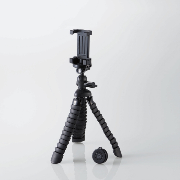 Camera Tripod & Monopod ELECOM P-STFLRBK Black Tripods & Monopod