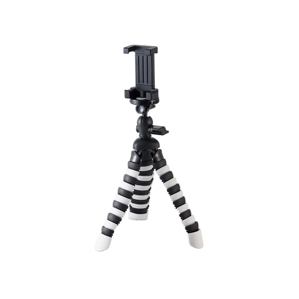 Camera Tripod & Monopod ELECOM P-STFLRGY black X gray Tripods & Monopod