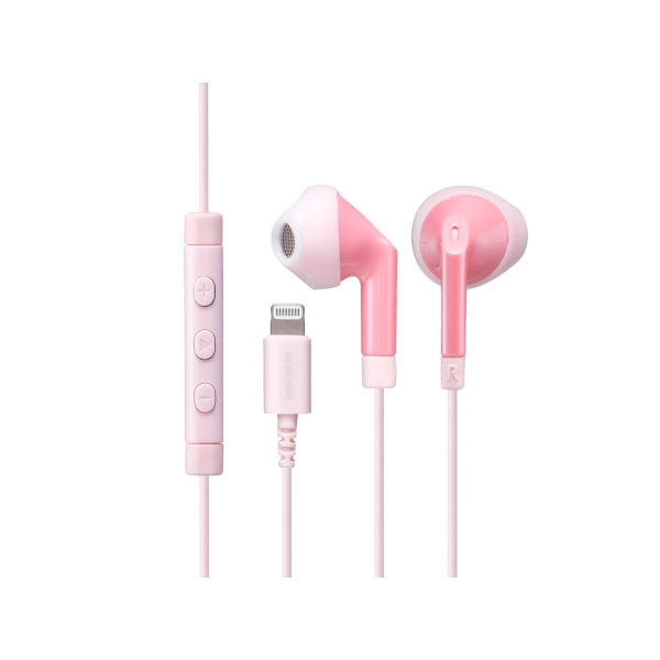 ELECOM PINK PINK PINK EHP-LF11IMAP2 rose pink Earphone Headphone