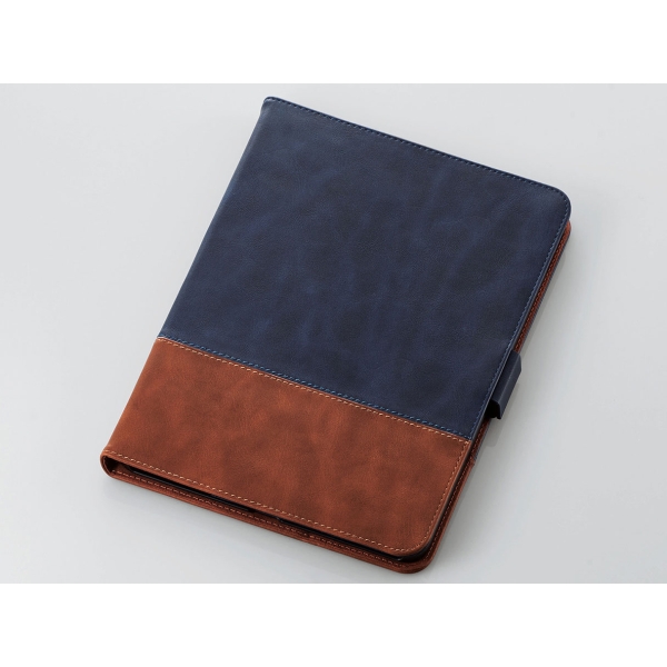 Tablet Case Elecom TB-A18MPLFDTBU Blue & Brown Tablet Case