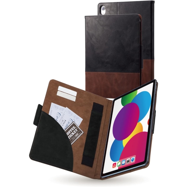 Elecom TB-A22RPLFDTBK black X brown Tablet Case