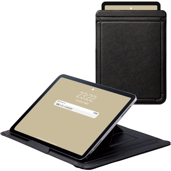 Elecom TB-A22RPPLSBK black Tablet Case