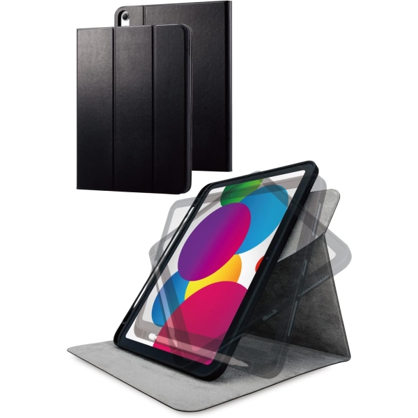 Elecom TB-A22RSA360BK black Tablet Case