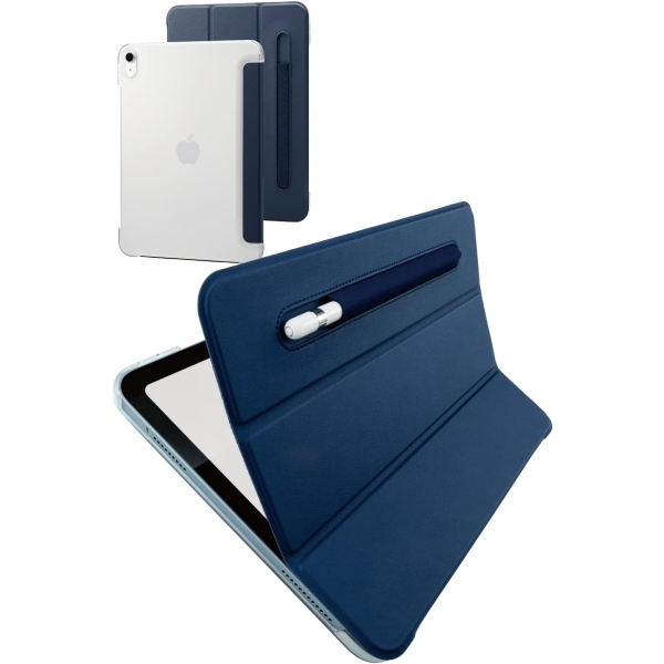 Elecom TB-A22RWVFPNV navy Tablet Case