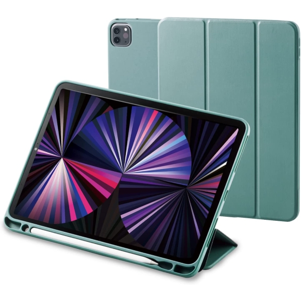 Tablet Case Elecom TBWA21PMWVSAGN Green Tablet Case