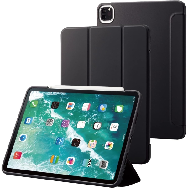 Elecom TBWA22PLWVSA2BK Black Tablet Case