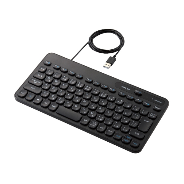 ELECOM TK-CM10UMKBK Black Keyboard