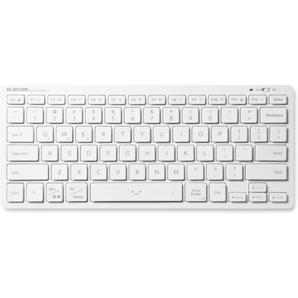 ELECOM TK-FBP102WF-EN white Keyboard