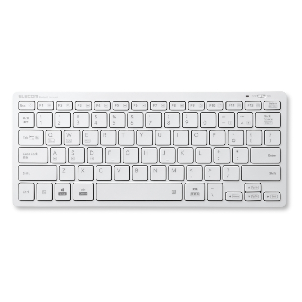 Keyboard Elecom TK-FBP102XWH White