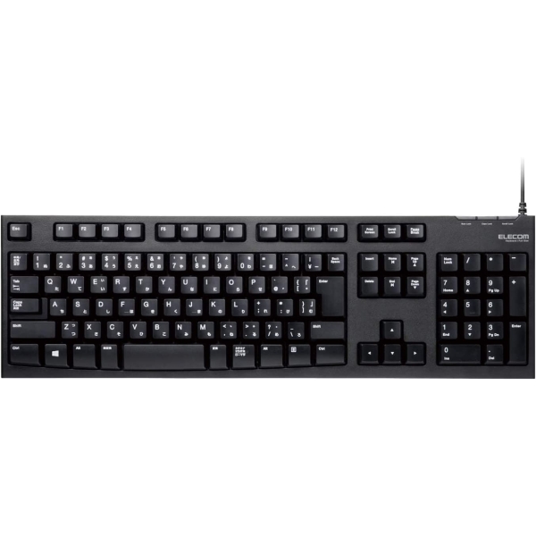 Keyboard Elecom TK-FCM062BK Black