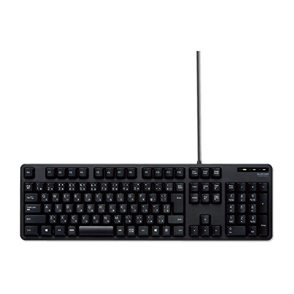 Keyboard Elecom TK-FCM104BK Black