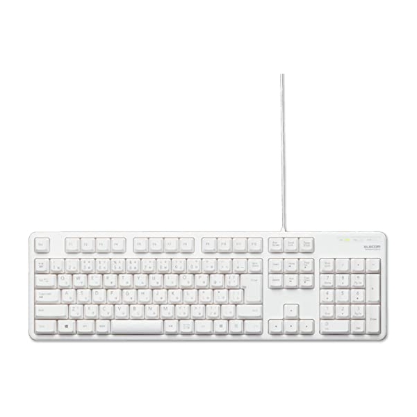 Keyboard Elecom TK-FCM104WH White