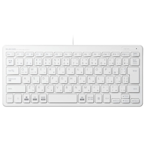 Keyboard Elecom TK-FCP096WH White