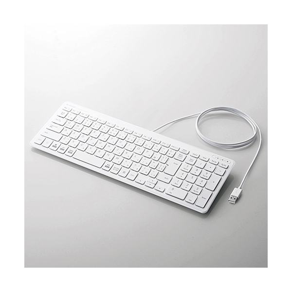 Keyboard Elecom TK-FCP097WH White