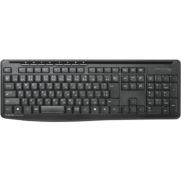 ELECOM TK-FDM092STBK black Keyboard