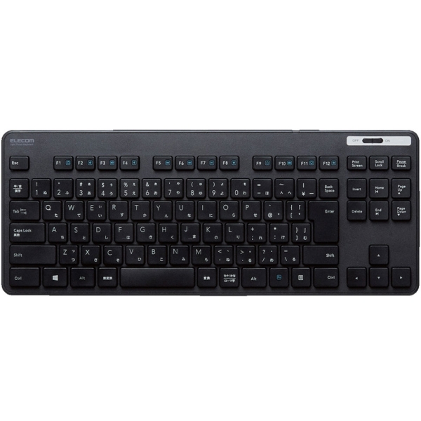 Keyboard Elecom TK-FDM109TBK Black