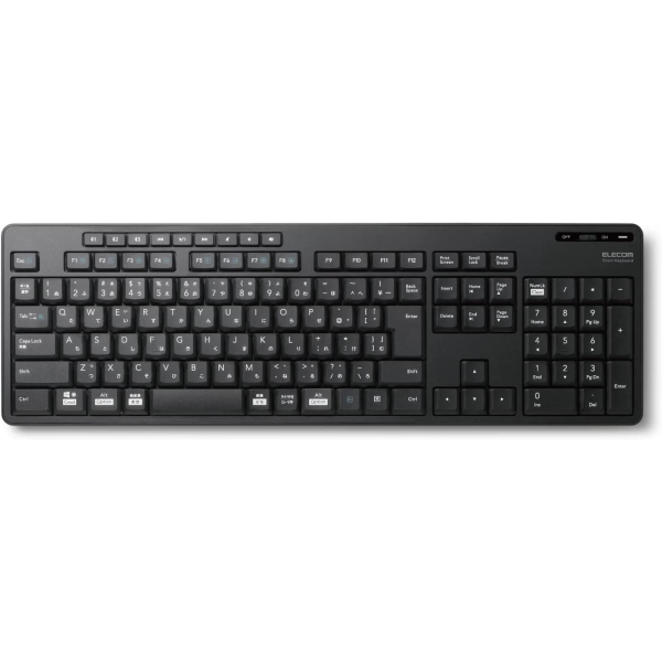 Keyboard Elecom TK-FFBM03SKBK black