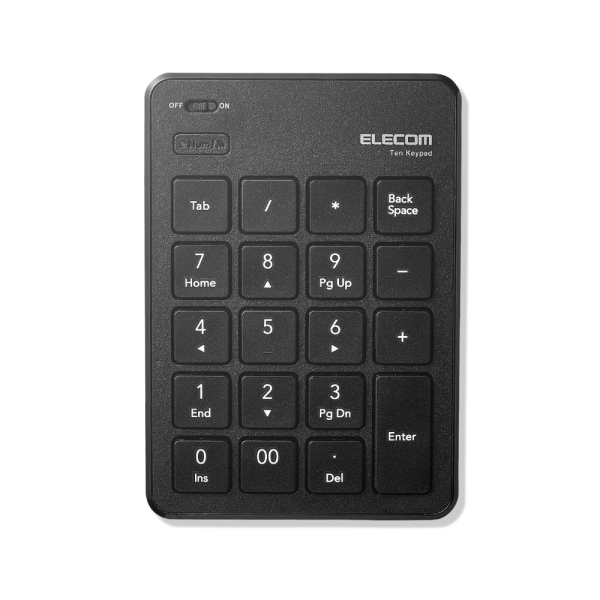 Number Pad ELECOM ELECOM TK-TBP020BK black Number Pad