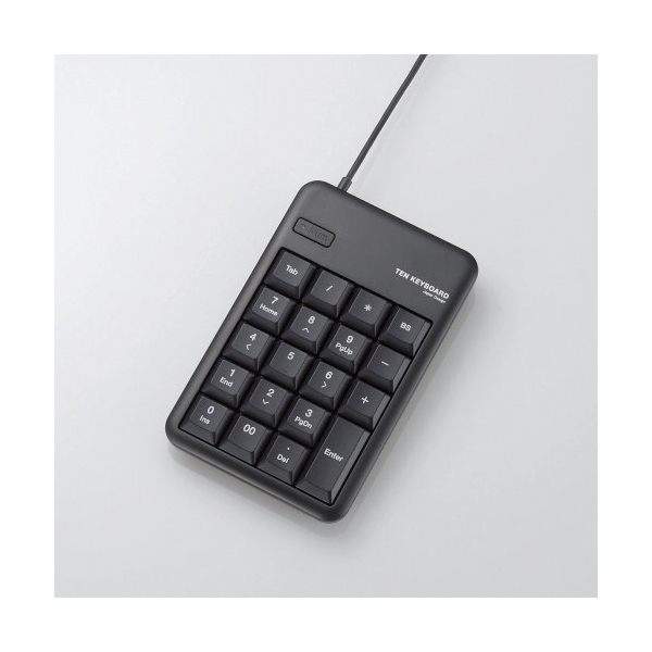 Number Pad Elecom Elecom TK-TCM012BK Black Number Pad