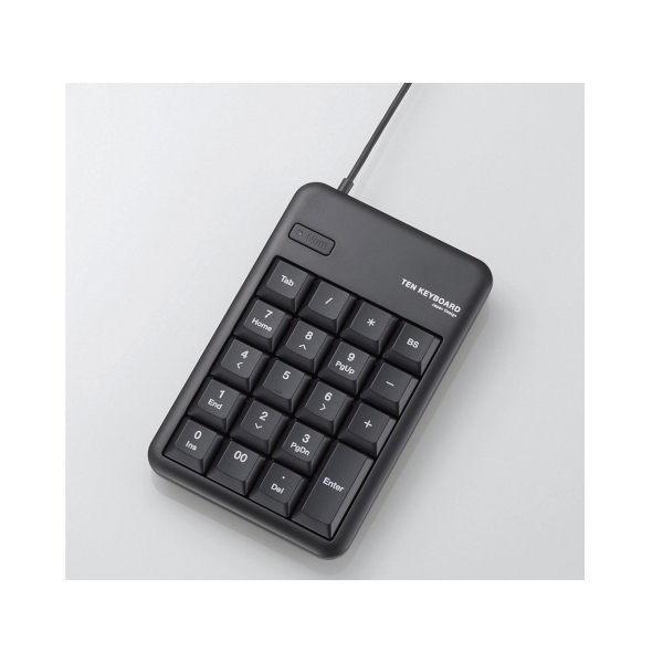 Number Pad ELECOM ELECOM TK-TCM012BK/RS black Number Pad