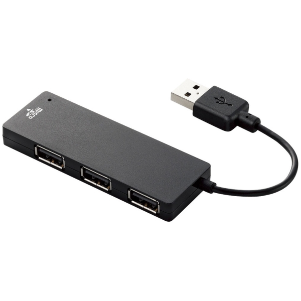 USB Hub Elecom U2H-SMC4BBK Black USB Hub