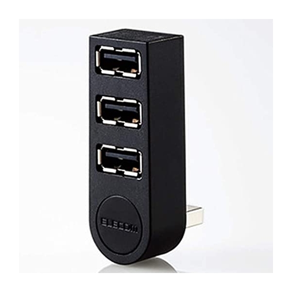 USB Hub Elecom U2H-TZ325BBK Black USB Hub