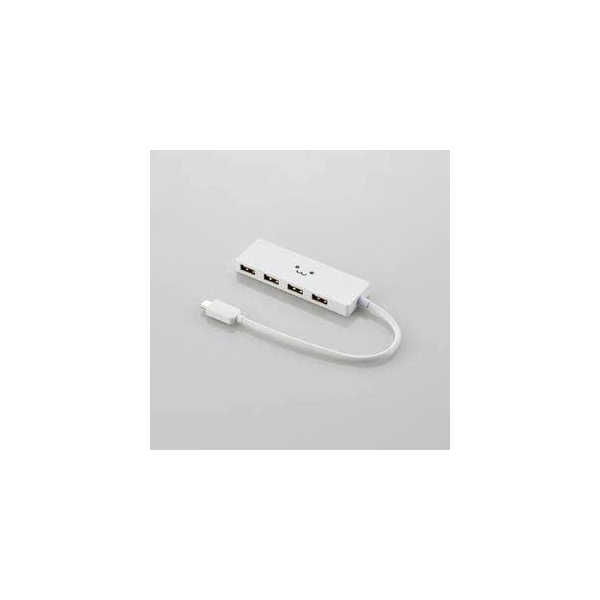 USB Hub Elecom U2HC-A429BWF white face USB Hub