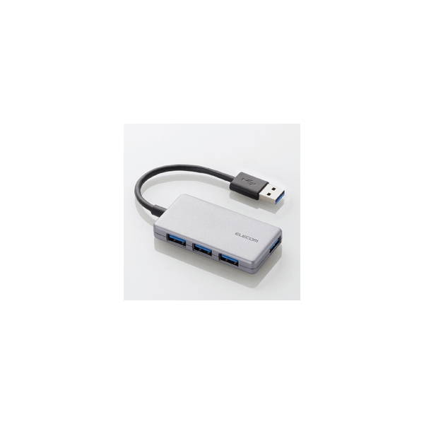 USB Hub Elecom U3H-A416BSV Silver USB Hub