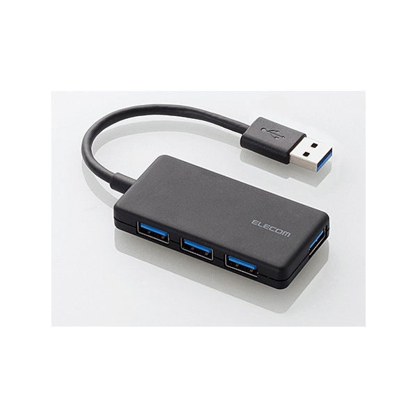 USB Hub Elecom U3H-A416BXBK Black USB Hub