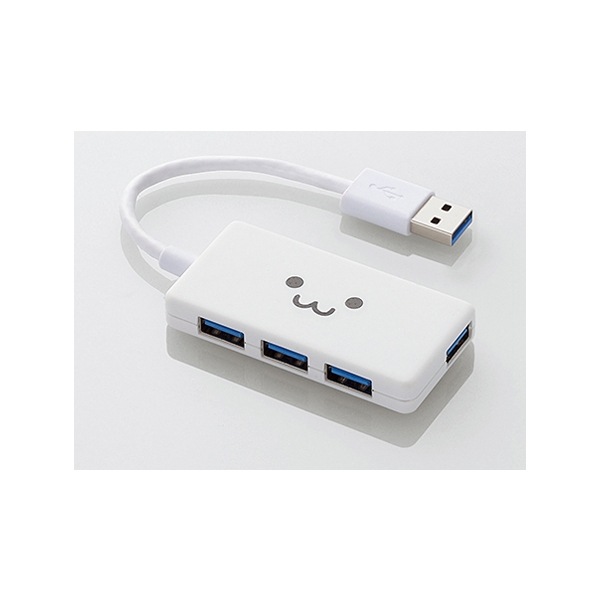 USB Hub Elecom U3H-A416BXF1WH Whiteface USB Hub