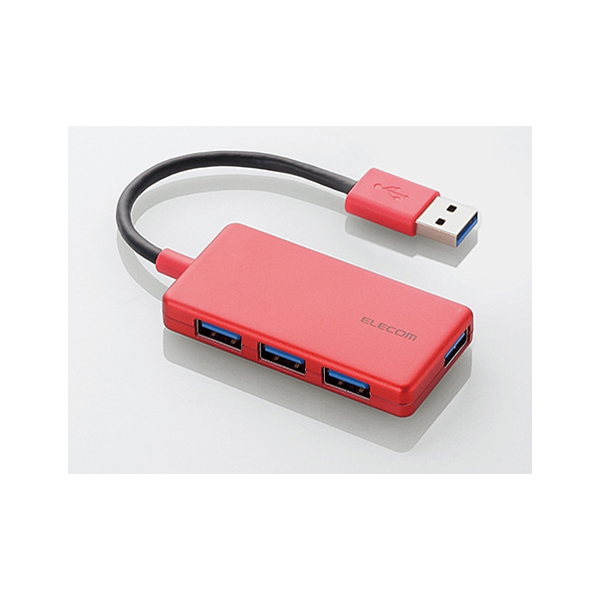 USB Hub Elecom U3H-A416BXRD red USB Hub