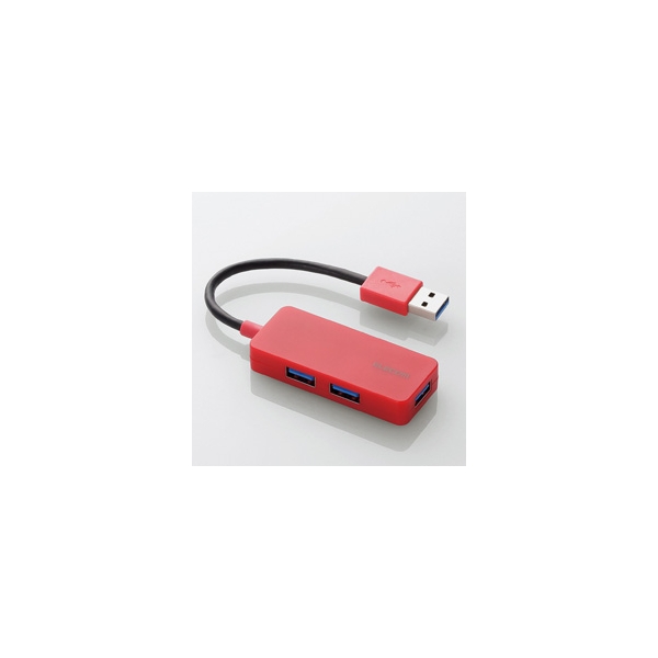 USB Hub Elecom U3H-K315BRD Red USB Hub