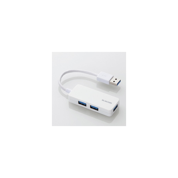 USB Hub Elecom U3H-K315BWH White USB Hub