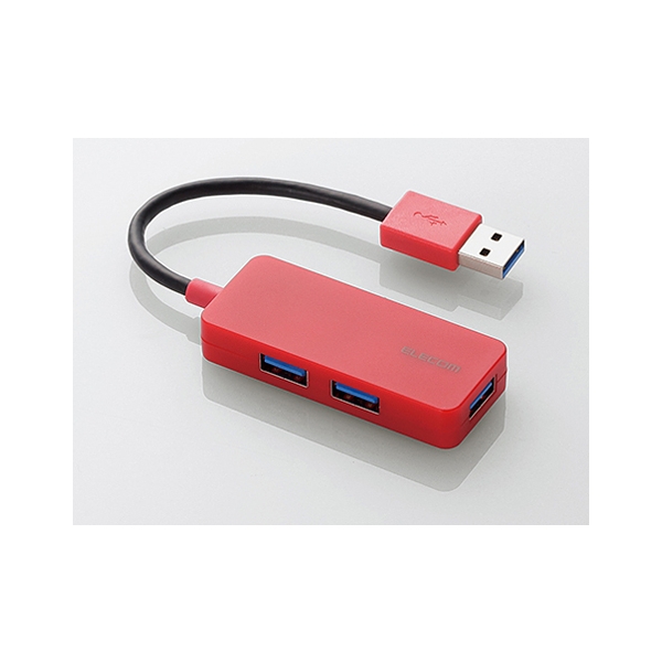 USB Hub Elecom U3H-K315BXRD red USB Hub