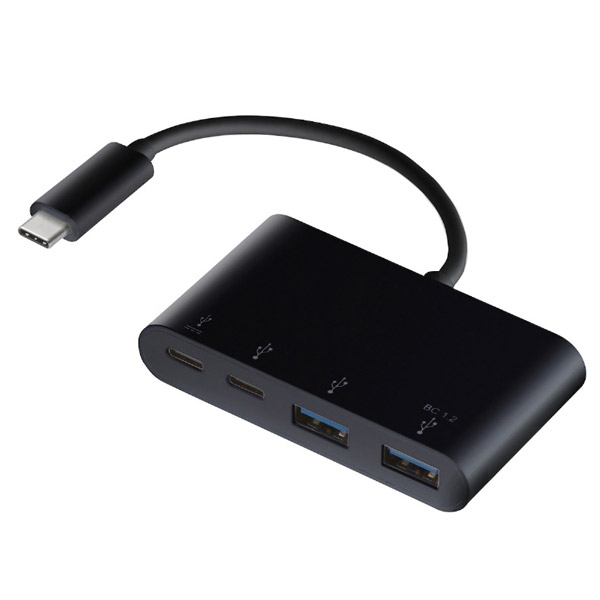 USB Hub Elecom U3HC-A423P5BK Black USB Hub